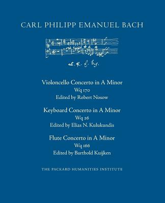 Concerto in A Minor, Wq 170, 26, 166 - Nosow, Robert (Editor), and Kulukundis, Elias N (Editor), and Kuijken, Barthold (Editor)