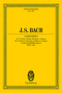 Concerto in D Minor, Bwv 1043: Study Score