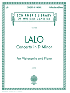 Concerto in D Minor: Schirmer Library of Classics Volume 1870 Score and Parts
