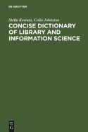 Concise Dictionary of Library and Information Science