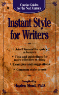 Concise Guides: Instant Style for Writers