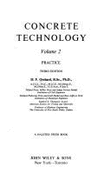 Concrete Technology, - Orchard, Dennis Frank