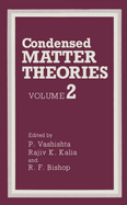 Condensed Matter Theories: Volume 2