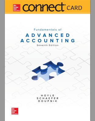 Connect Access Card for Fundamentals of Advanced Accounting - Hoyle, Joe Ben, and Schaefer, Thomas, and Doupnik, Timothy