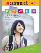 Connect Access Card for P.O.W.E.R. Learning: Strategies for Success in College and Life