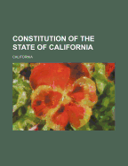 Constitution of the State of California