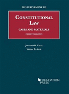 Constitutional Law, Cases and Materials, 2019 Supplement