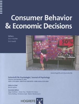 Consumer Behavior and Economic Decisions - Kirchler, Erich (Editor), and Hoelzl, Erik (Editor)