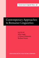 Contemporary Approaches to Romance Linguistics: Selected Papers from the 33rd Linguistic Symposium on Romance Languages (LSRL), Bloomington, Indiana, April 2003