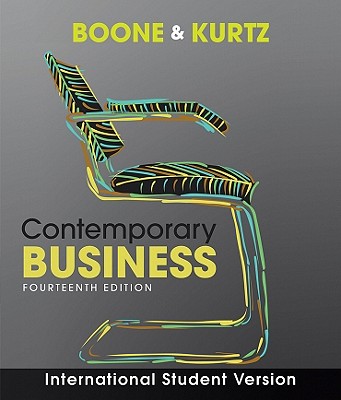 Contemporary Business - Boone, Louis E., and Kurtz, David L.