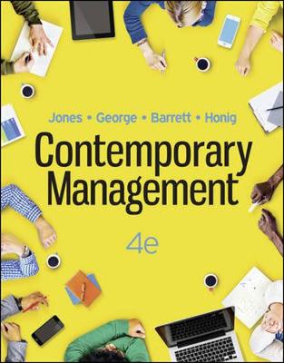 Contemporary Management (Pack with Connect, LearnSmart) - Jones, Gareth R., and George, Jennifer M., and Barrett, Mary