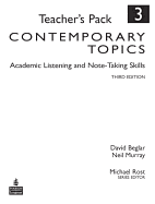 Contemporary Topics 3: Academic Listening and Note-Taking Skills, Teacher's Pack
