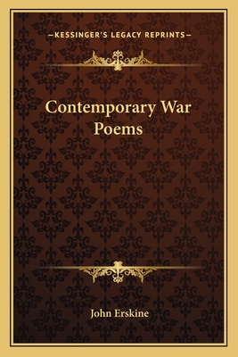 Contemporary War Poems - Erskine, John