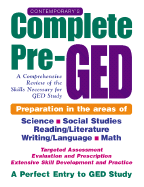 Contemporary's Complete Pre-GED - Contemporary Books