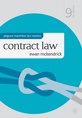Contract Law - McKendrick, Ewan