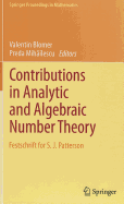 Contributions in Analytic and Algebraic Number Theory: Festschrift for S. J. Patterson