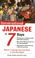 Conversational Japanese in 7 Days Package (Book + 2cds)
