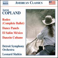 Copland: Rodeo; Dance Panels; El Saln Mxico; Danzn Cubano - Detroit Symphony Orchestra; Leonard Slatkin (conductor)
