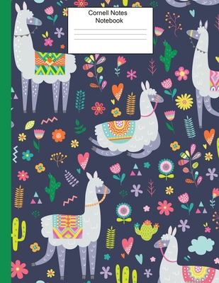 Cornell Notes Notebook: Cute Llama Cornell Notebook for Work, Class, Notes, or Home Use-8.5x11-110 Pages-Efficient Way to Use Cornell Method Note Taking System - Ordinary Notebooks, Not Your