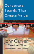Corporate Boards That Create Value: Governing Company Performance from the Boardroom