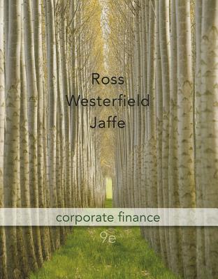 Corporate Finance - Ross, Stephen A, Professor