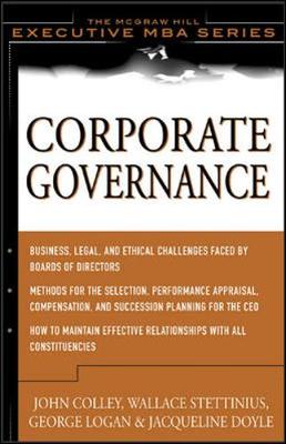 Corporate Governance - Snyder, Rachel L, and Colley, John L, and Stettinius, Wallace