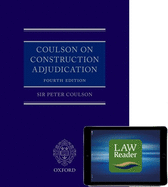 Coulson on Construction Adjudication (Book and Digital Pack)