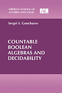 Countable Boolean algebras and decidability