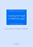 Counting the People in Hellenistic Egypt: Volume 2, Historical Studies