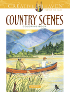 Country Scenes Coloring Book