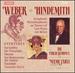 Weber: Overtures/ Hindemith: Symphonic Metamorphoses on a Theme By Weber