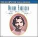 Marian Anderson Sings Bach, Brahms, Schubert