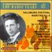 The Radio Years: Salzburg Festival Rarities Vol. 2: Mozart Le Nozze Di Figaro (Act 3)