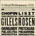 Chopin: Concerto No. 1 for Piano in E Minor, Op. 11 / Liszt: Concerto No. 1 for Piano and Orchestra in E-Flat Major