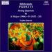 Pizzetti: String Quartets in a Major and D Major