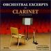 Orchestral Excerpts for Clarinet