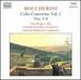Boccherini: Cello Concertos, Vol.1