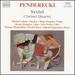 Penderecki: Sextet / Clarinet Quartet