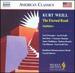 Kurt Weill: Eternal Road (Highlights) (Milken Archive of American Jewish Music)