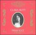 Butt, Dame Clara: Recordings 1909-1925