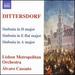 Dittersdorf: Sinfonia in D major; Sinfonia in E flat major; Sinfonia in A major