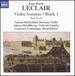 Jean-Marie Leclair: Violin Sonatas, Book 1
