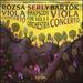 Various: Viola Concertos (Viola Concerto/ Rhapsody/ Viola Concerto)