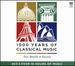 1000 Years of Classical Music / Various
