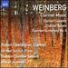 Weinberg: Clarinet Music [Robert Oberaigner; Michael Schch; Federico Kasik; Friedwart Dittmann; Dresden Chamber Soloists; Michail Jurowski] [Naxos: 8574192]