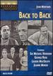 Back to Back (Broadway Theatre Archive)