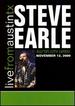 Steve Earle-Live From Austin, Tx