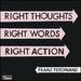 Right Thoughts, Right Words, Right Action (Lp+Mp3)