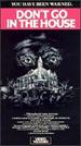 Don't Go in the House [Vhs]