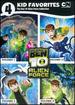 4 Kid Favorites Cartoon Network Ben 10 Alien Force